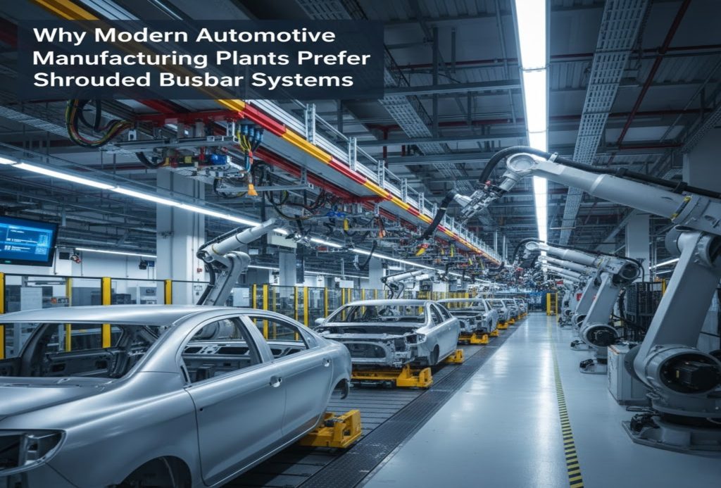 Why Modern Automotive Manufacturing Plants Prefer Shrouded Busbar Systems