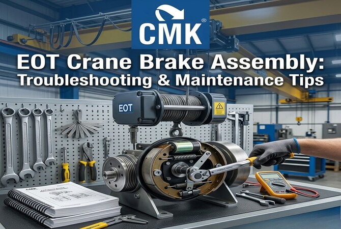 EOT Crane Brake Assembly