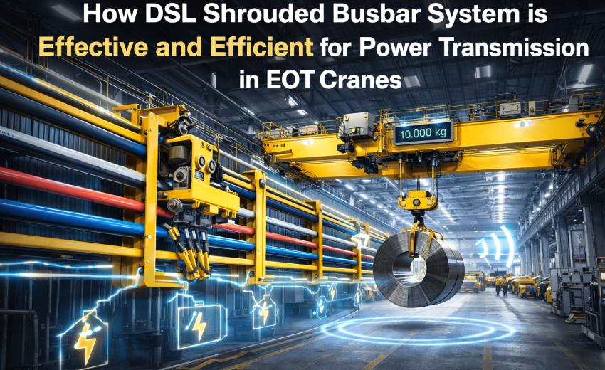 How DSL Shrouded Busbar System is Effective and Efficient for Power Transmission in EOT Cranes