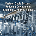 Festoon Cable System: Reducing Downtime in Chemical & Pharma Plants