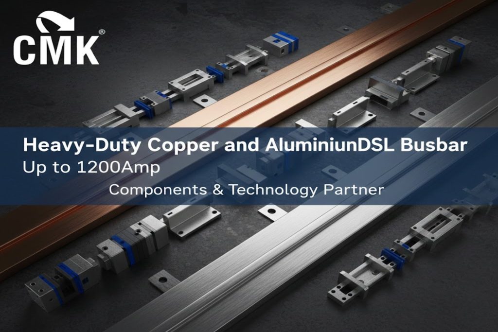 Heavy-Duty Copper and Aluminium DSL Busbar Up to 1200Amp