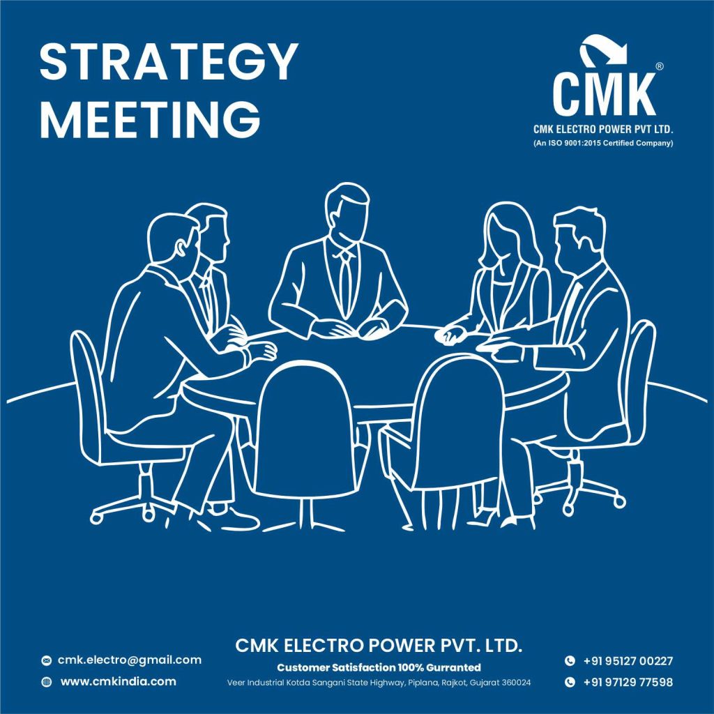 strategy meeting at cmk-electro-power