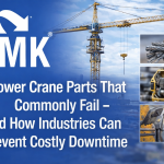 Tower Crane Parts That Commonly Fail – and How Industries Can Prevent Costly Downtime